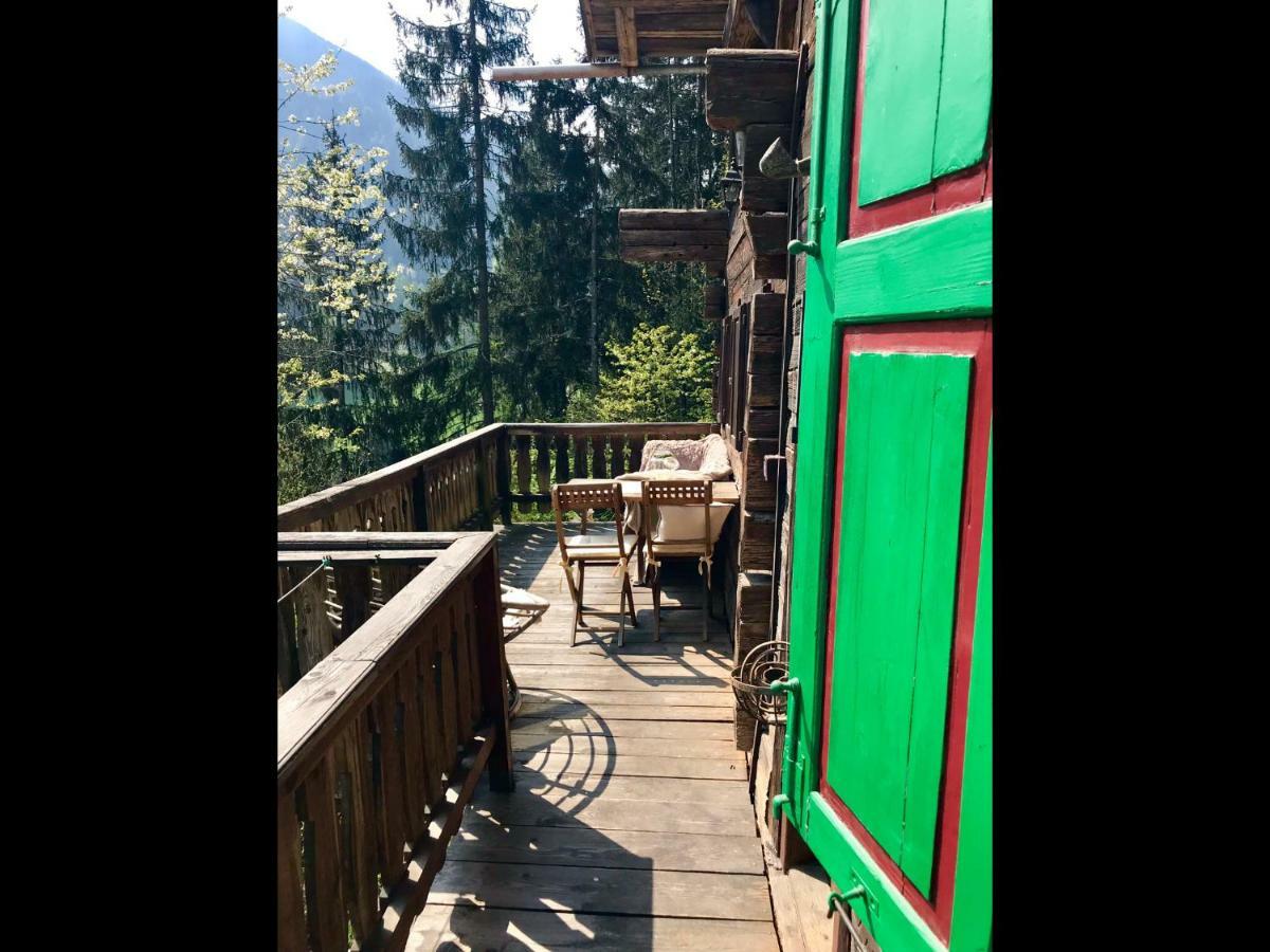 Knottn Hüttl, St. Pankraz/Ulten, Nähe Meran Exterior foto