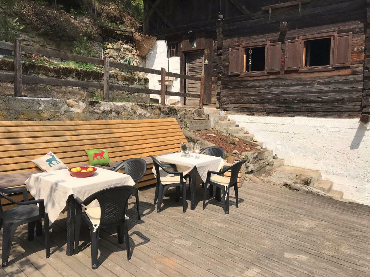 Knottn Hüttl, St. Pankraz/Ulten, Nähe Meran Exterior foto